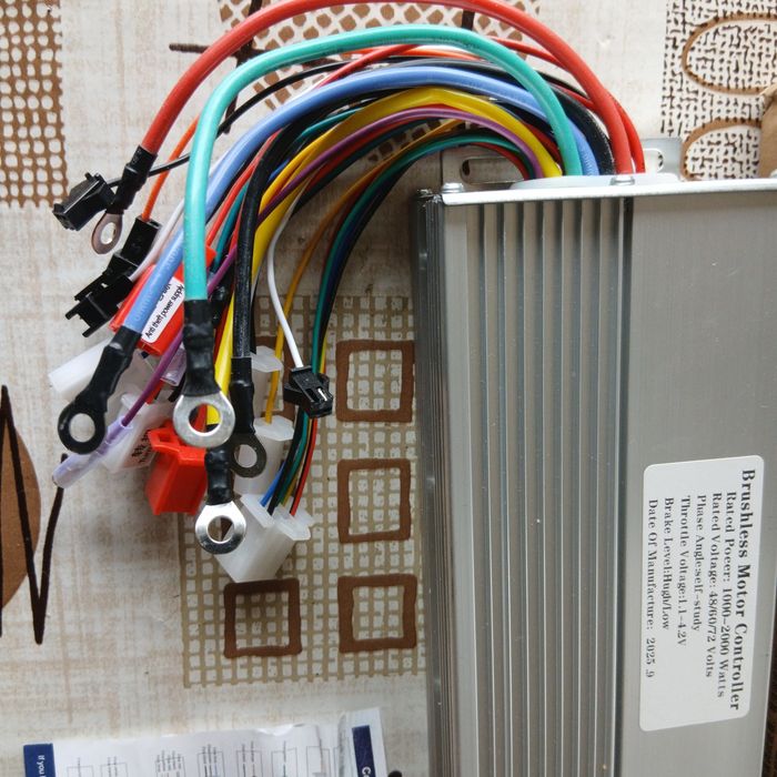Контролер 2000W 48V 60V за електрически велосипед, тротинетка, скутер