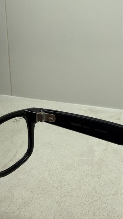 Умные очки Ray-Ban Meta Wayfarer (Gen 2) Shiny Black / Blue Light