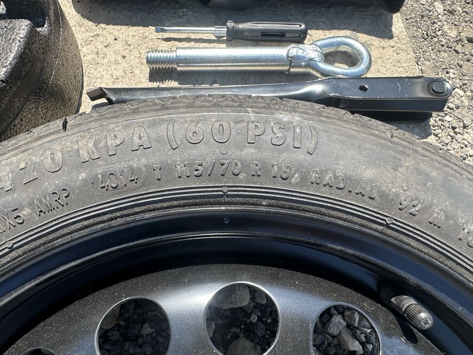 Авариен комплект за Опел 5х115 ! Патерица 16 цола