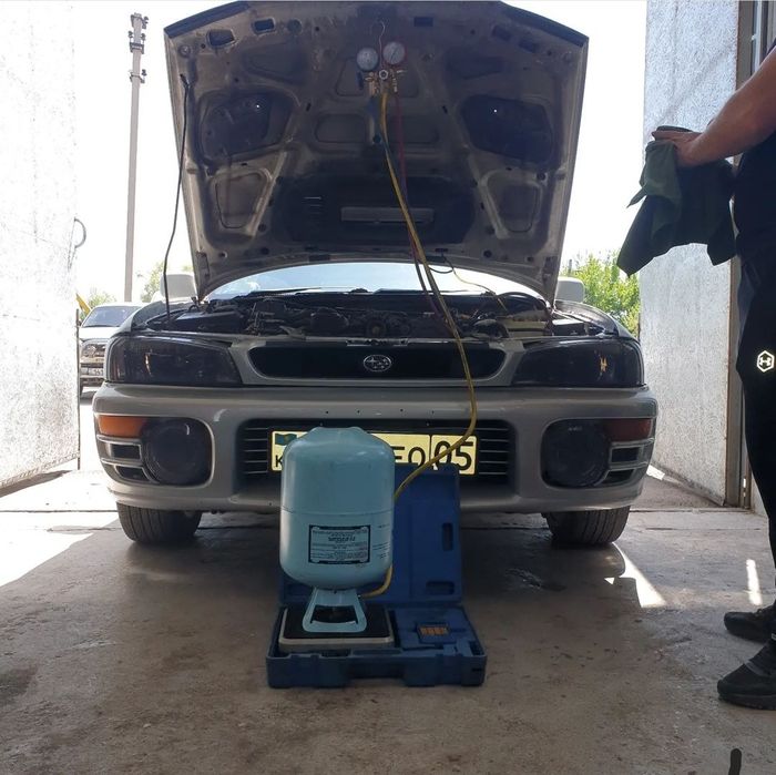 Заправка  автокондиционеров