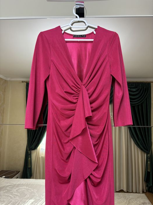 Rochie poema fucsia