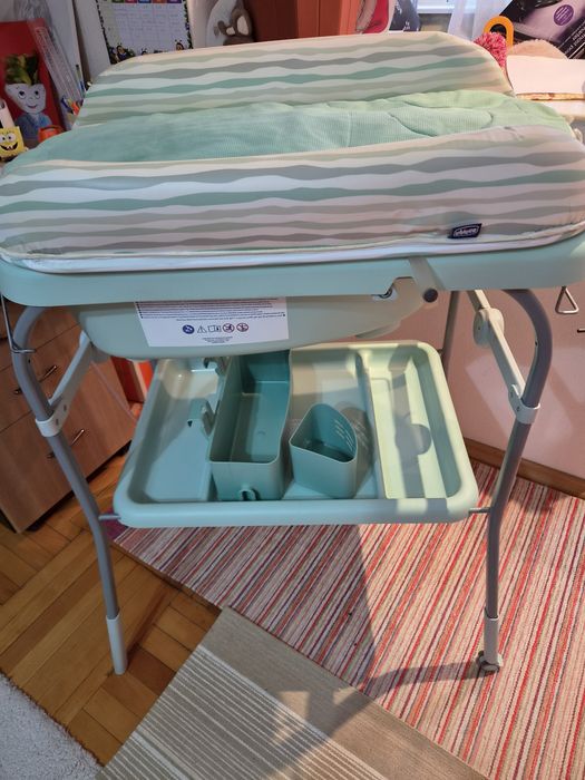 Chicco 2 in 1 cadita ,masa infasat, Cuddle&Bubble,