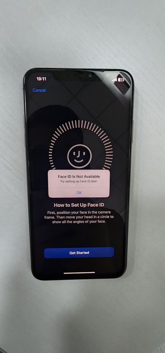 iphone XS Max LL/A 256GB Black Bat 77% Aybi Face yoq