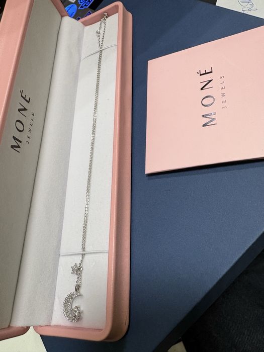 Кулон MONE серебро