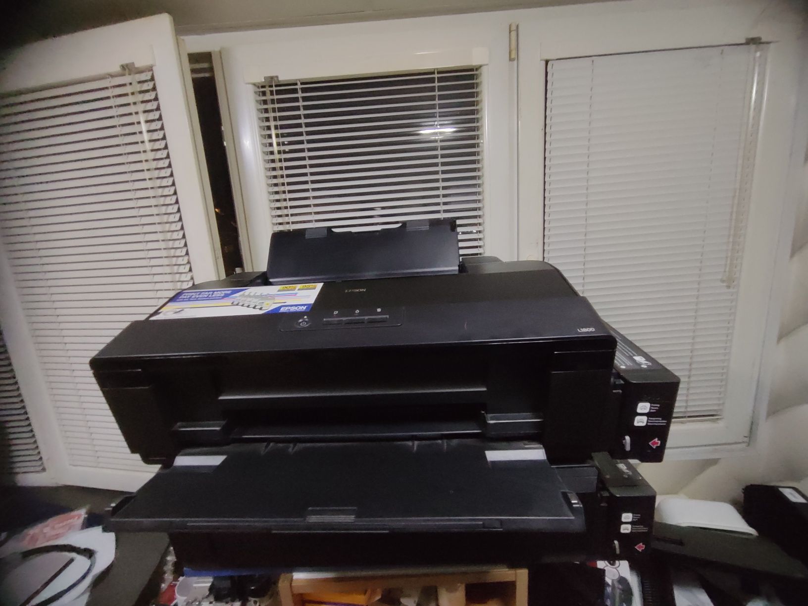 ДТФ Принтер Epson L1800 подарък ДТФ мастила гр. Бургас Изгрев • OLX.bg