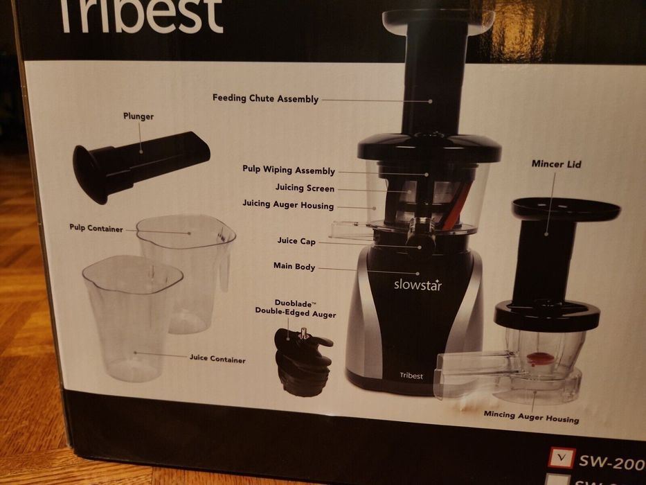 Storcator Mixer fructe legume Tribest Slowstar Sw-2000