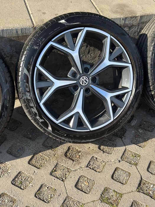 Джанти 5х112/19" с гуми Ауди Фолксваген Мерцедес Шкода Сеат 5x112/19 VW Audi