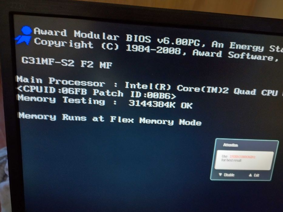 Placa de baza Gigabyte, socket 775 + Q6700, 4xDDR2 testata