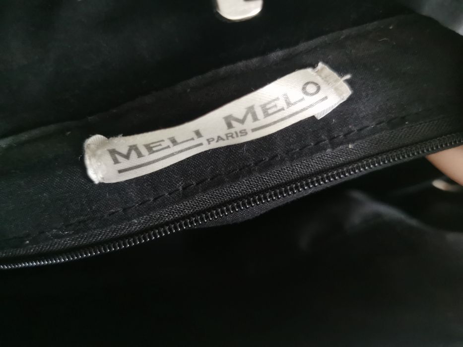 Geanta de mana lucioasa Meli Melo