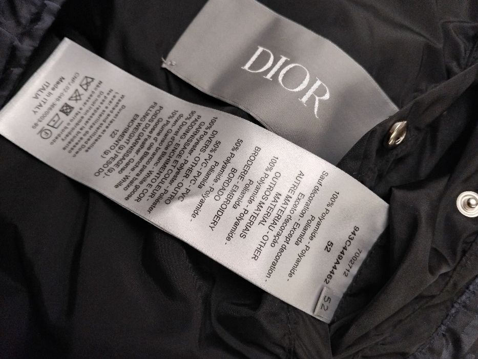 Dior Homme мъжко яке с гъши пух размер 52