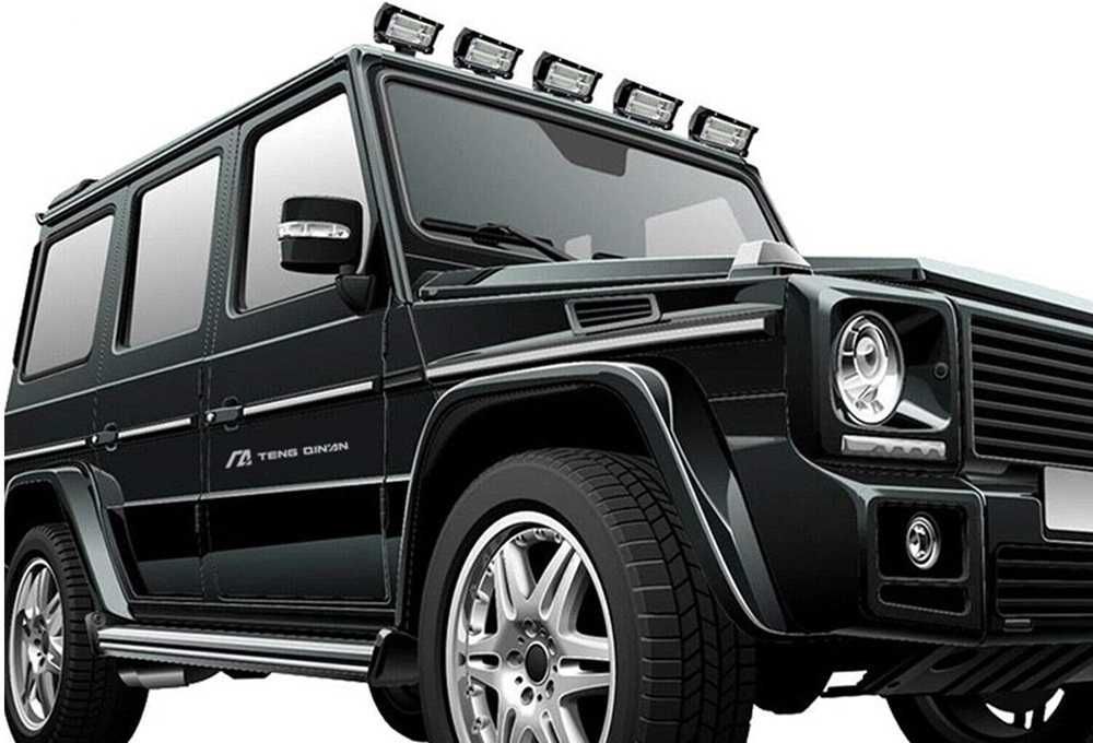 Универсален 72W LED бар/халоген с алуминиев корпус.