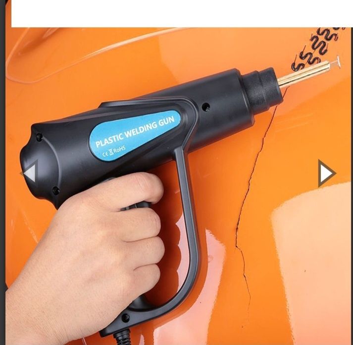 Комплект поялник за пластмаса с 200 броя скоби