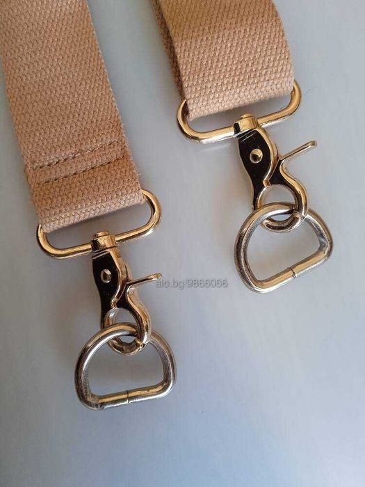 Карабинер с халка 2 броя и Презрамка 1,25 м.