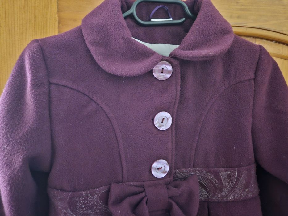 Palton fetițe model deosebit
