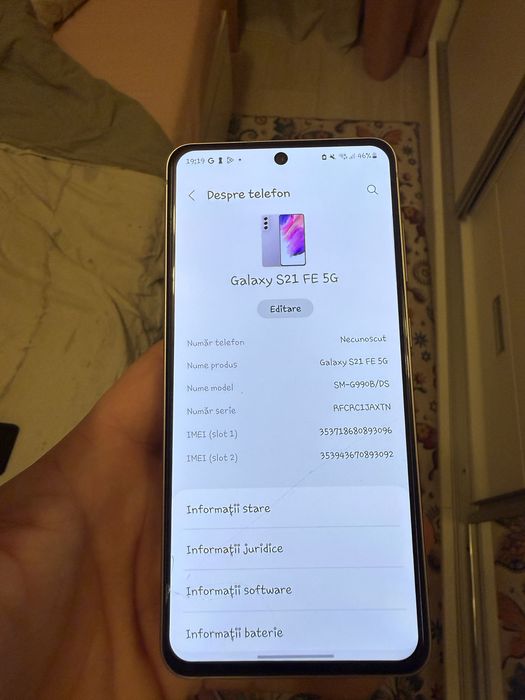 Samsung S21 FE dual sim  purple 128 Gb