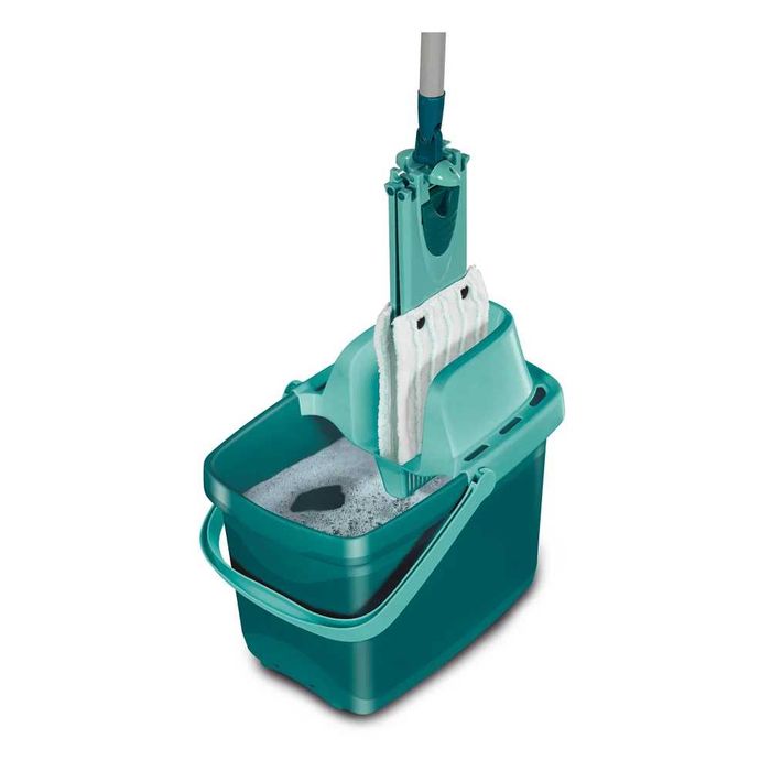 Leifheit Моп с микрофибърна кърпа и кофа комплект за под ЛЕЙФХЕЙТ