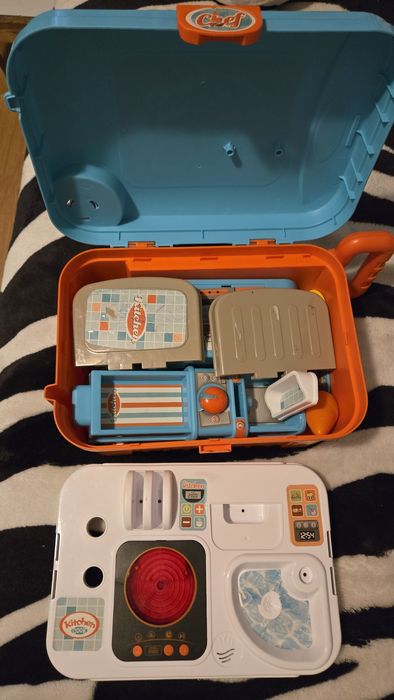 Set jucării doctor si chef si supermarket