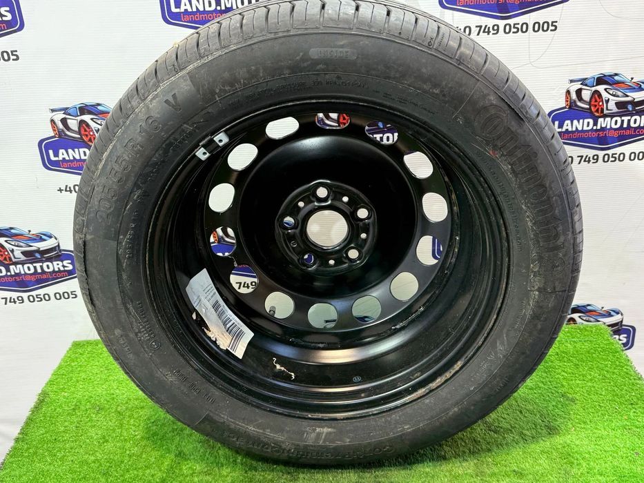 ROATĂ REZERVĂ 205/55 R 16 V SKODA OCTAVIA III 1.6 DIESEL 2015 2012-2016