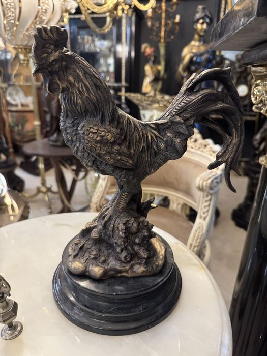 Statueta bronz masiv