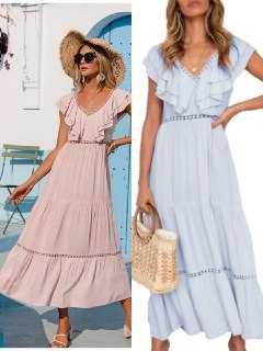 Платье Simplee паплин