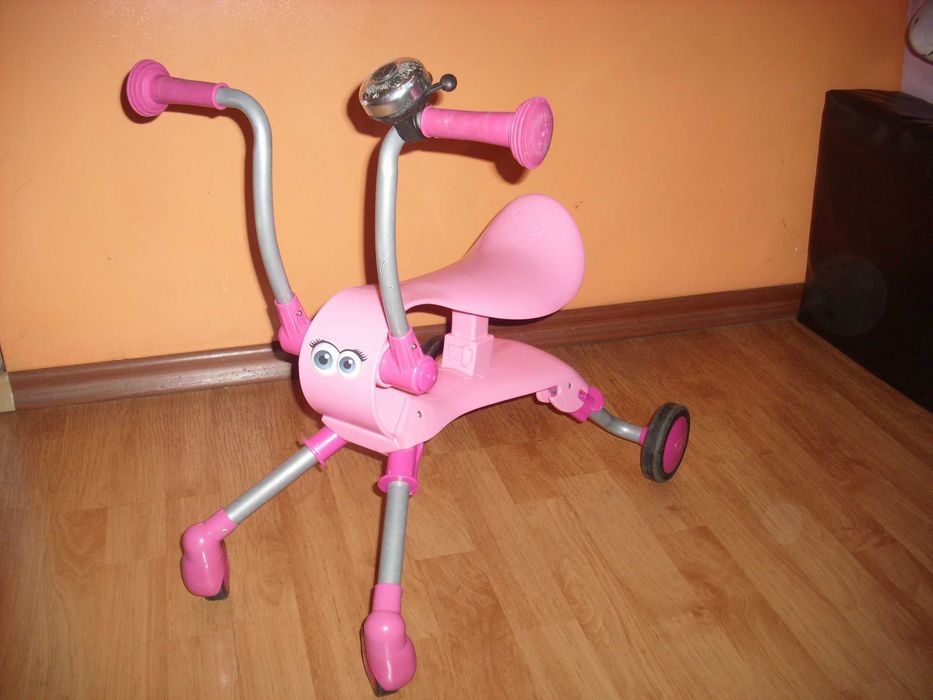 SMARTRIKE и ScrambleBug  Детско баланс колело,четириколка на 360.Промо