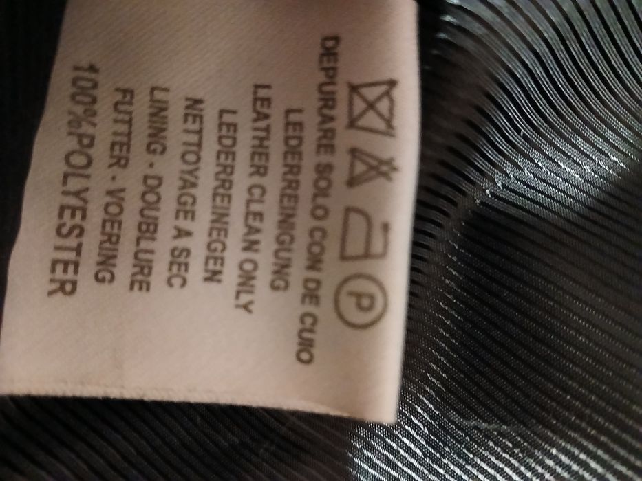 Geacă din piele naturală, aproape nouă