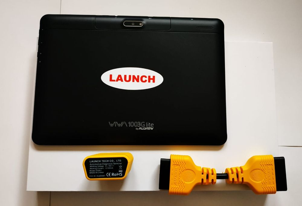 Tester auto Launch Easydiag pro3s + Tableta Noua 10.1 Full Soft 2026