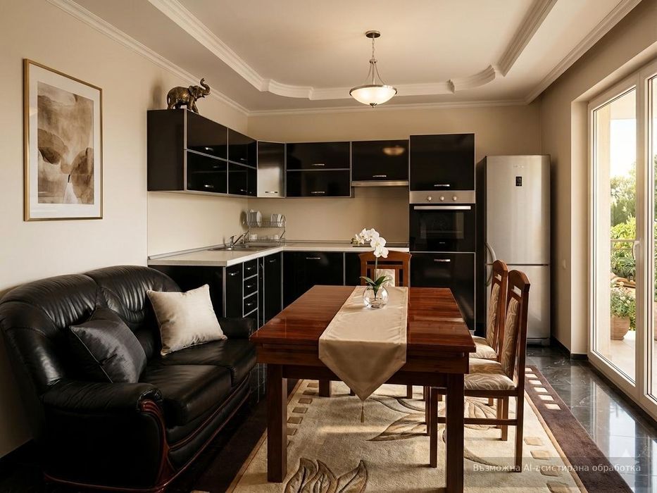 Двустаен апартамент под наем в кв. Гагарин