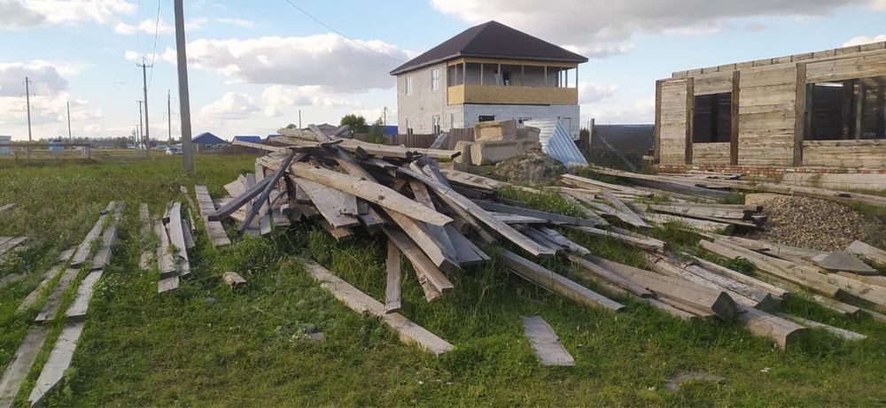 Участок с времянкой