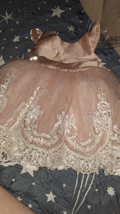 Rochiță botez 3-6 L 75 lei