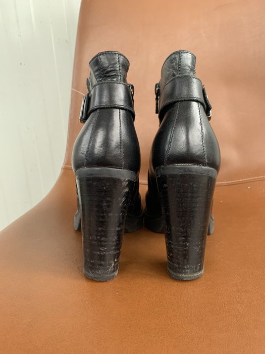 дамски боти естествена кожа nero giardini