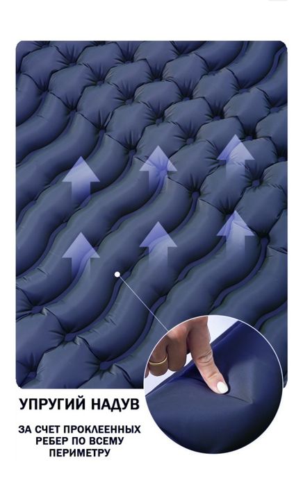 Надувной матрац vac, почти новый