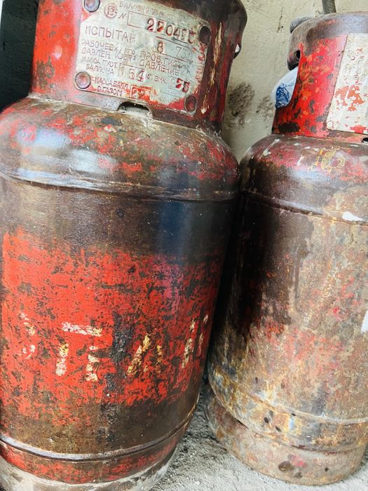 Газовый баллон на 27 кг 2 шт