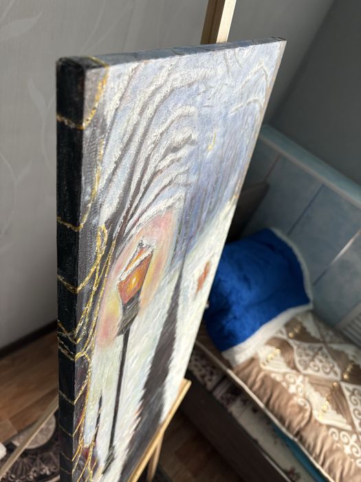 Қыстың әсем көрінісі