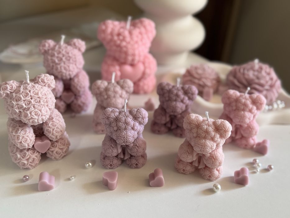 Ръчно изработени ароматни свещи от соев восък