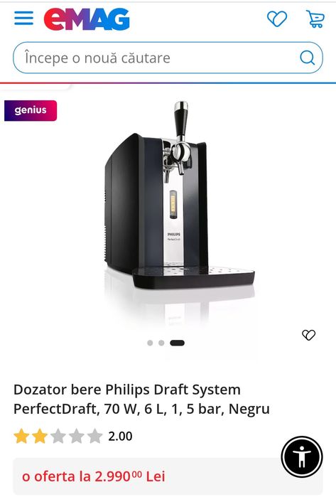 Dozator bere cu 7 butoaie