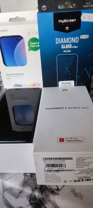 Huavei p smart blue tech