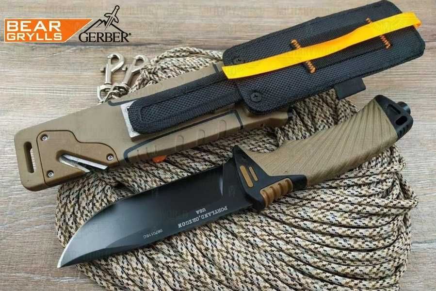 Cuțit supraviețuire multifuncțional Gerber Bear Grylls Pro Fixed Blade