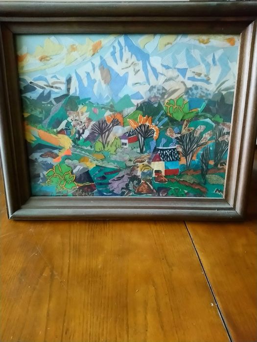 Картина "Алпийски пейзаж".