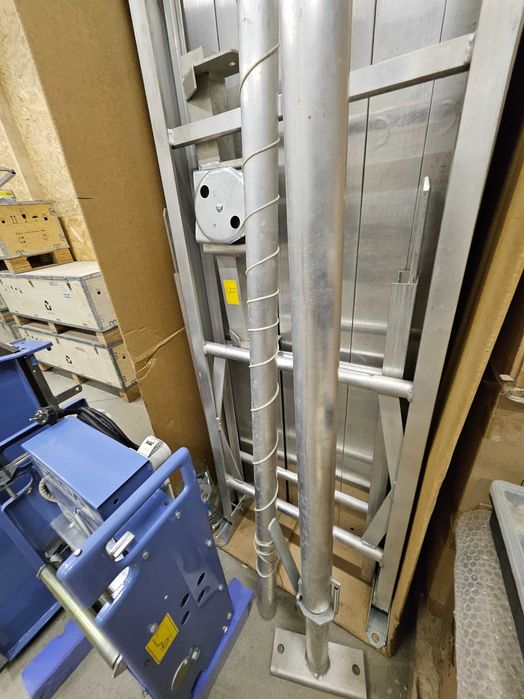 Elevator materiale GEDA Lift 250 Comfort – complet echipat, H=19,5m, 250 kg