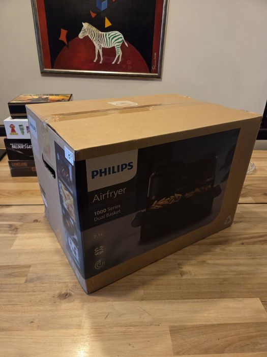 Phillips Airfryer - Dual Basket - Чисто НОВ