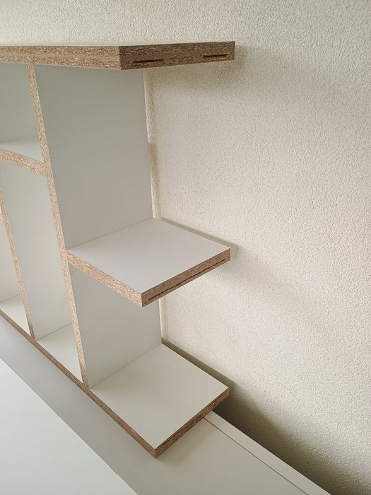 Bibliotecă living mare – 275 cm – stare bună