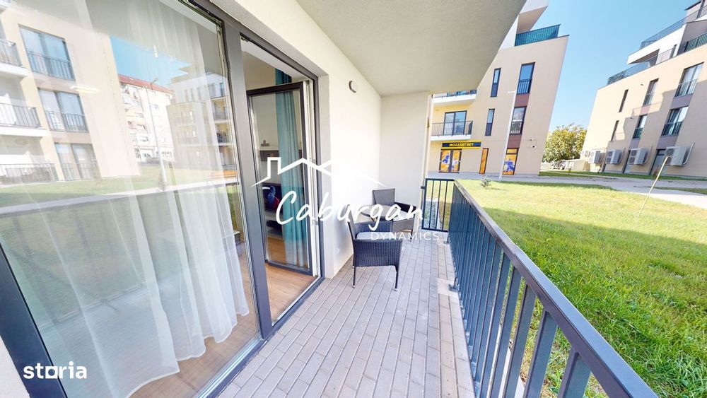 Apartament cu 2 camere, 50mp utili+balcon, bucatarie inchisa,parcare.