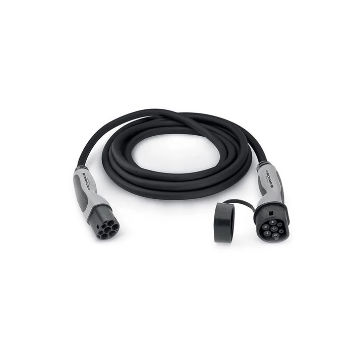 Cablu încărcare SCAME EV Type 2 – Type 2, 22 kW, 32 A, 3 faze, Mode 3, compatibil cu toate vehiculele electrice și hibride plug-in cu priză Type 2