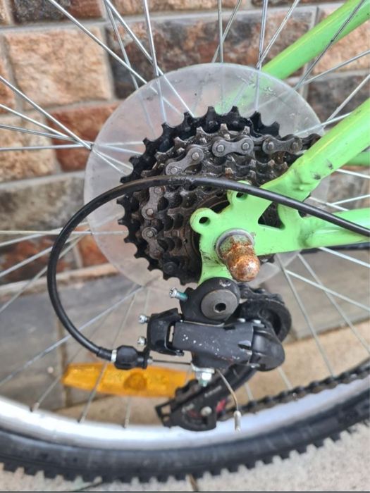 Vand bicicleta copii mtb Ultra Storm 24-Verde, 8-11 ani