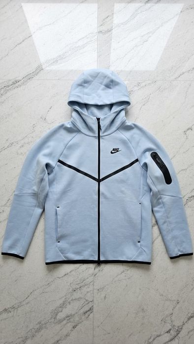 Trening Nike Tech Fleece Light Blue - Set Complet - Bumbac