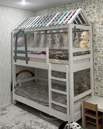 двухъярусная детская кровать