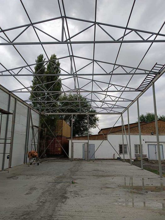 Строительство Ангаров