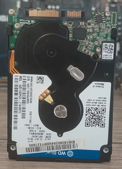 Продам HDD WD 1 TB. Для ноутбука. 2.5