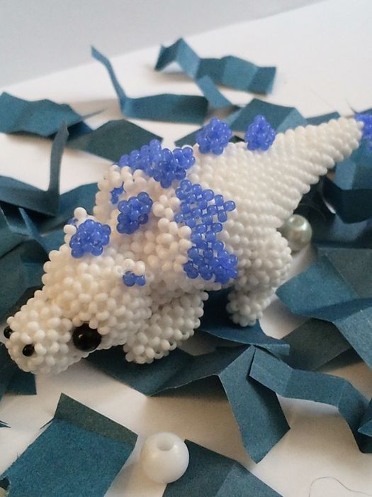 Игрушки из бисера